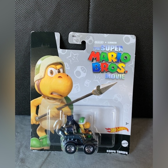 Hot Wheels The Super Mario Bros. Movie Koopa Troopa - Picture 1 of 3